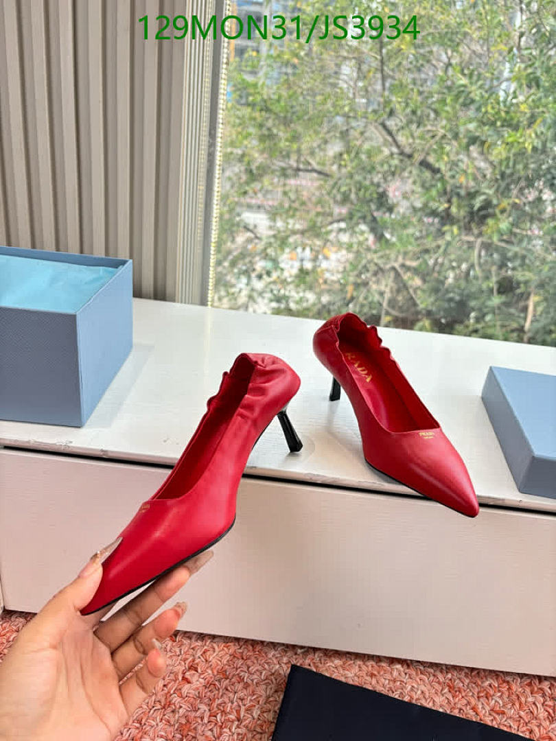 Prada-Women Shoes Code: JS3934 $: 129USD