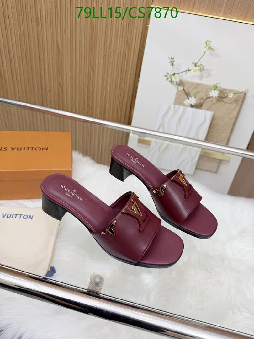 LV-Women Shoes Code: CS7870 $: 79USD