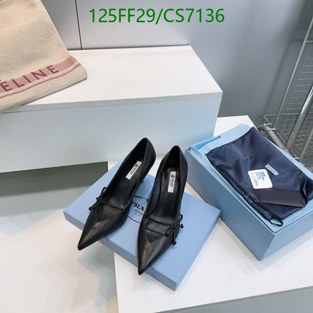 Prada-Women Shoes Code: CS7136 $: 125USD
