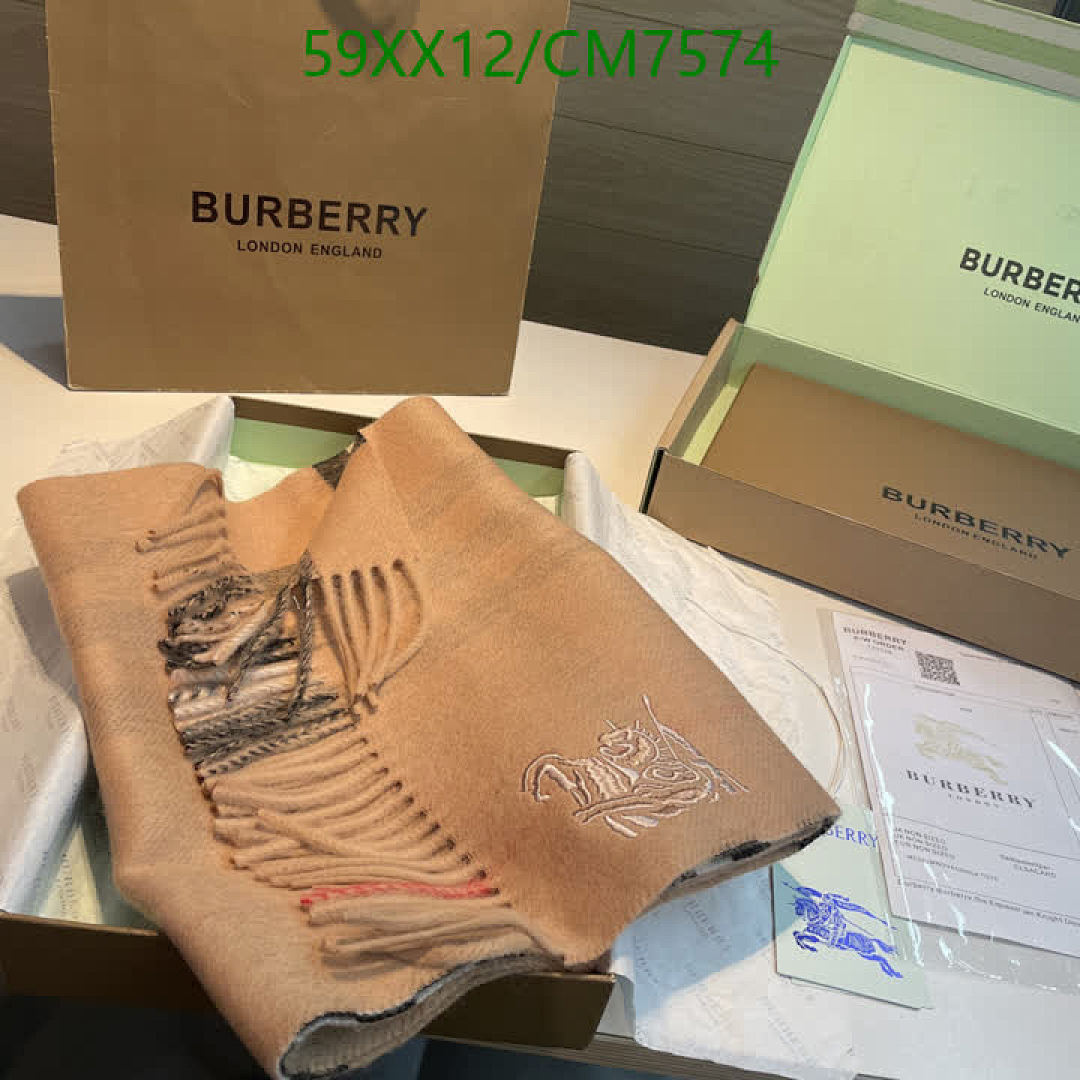 Burberry-Scarf Code: CM7574 $: 59USD