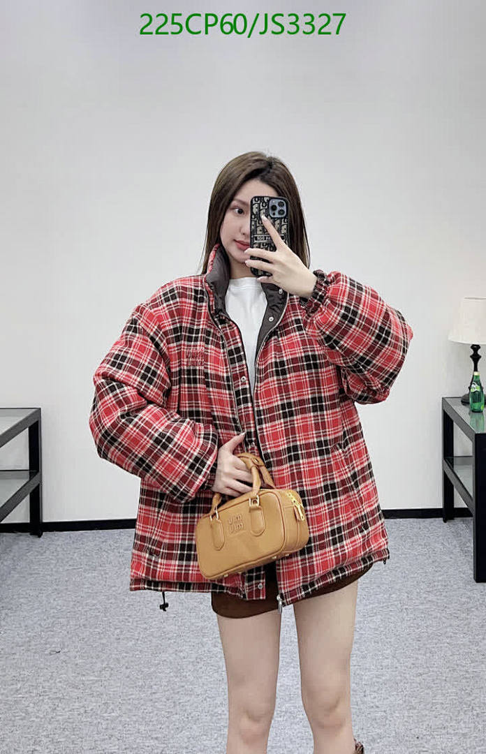 Miu Miu-Down jacket Women Code: JS3327 $: 225USD