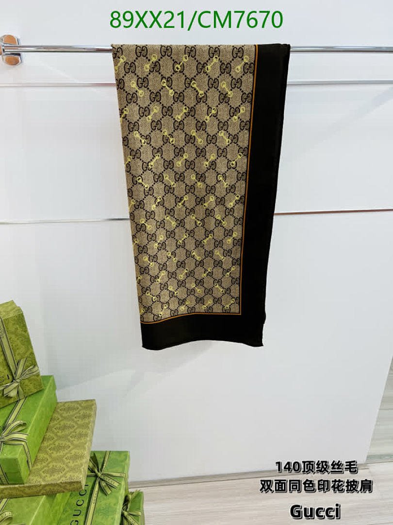 Gucci-Scarf Code: CM7670 $: 89USD