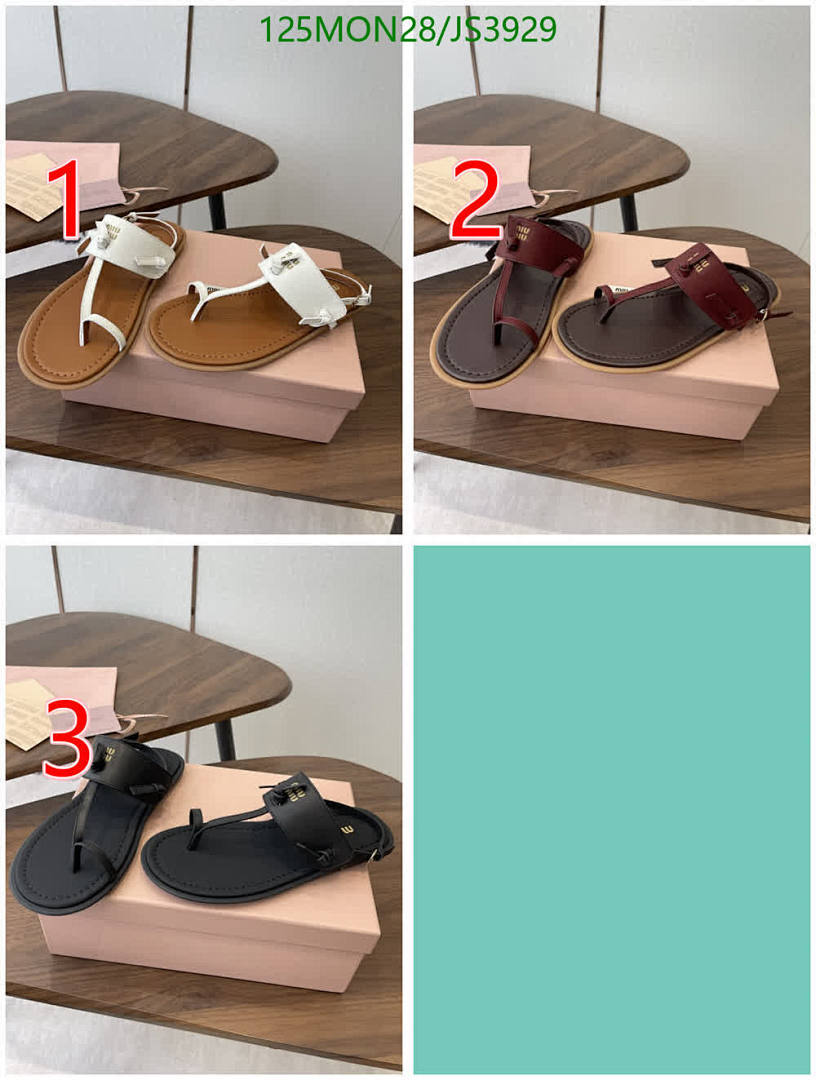 Miu Miu-Women Shoes Code: JS3929 $: 125USD