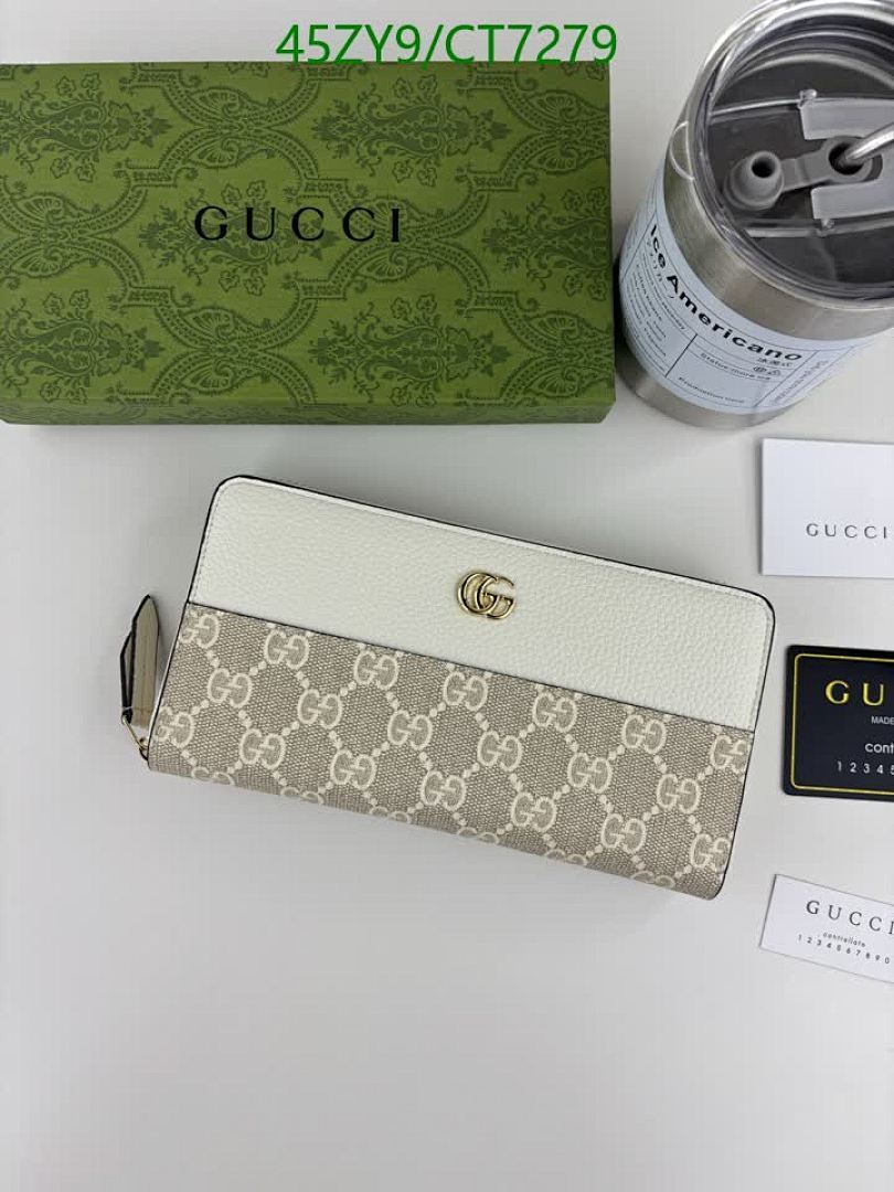 Gucci-Wallet-4A Quality Code: CT7279 $: 45USD