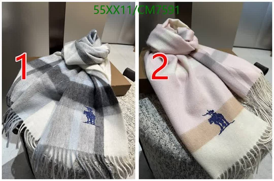 Burberry-Scarf Code: CM7591 $: 55USD