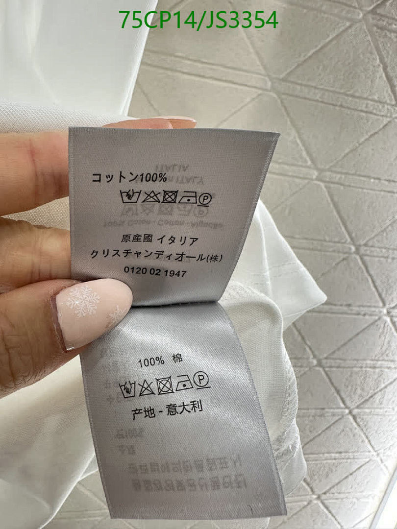 Dior-Clothing Code: JS3354 $: 75USD