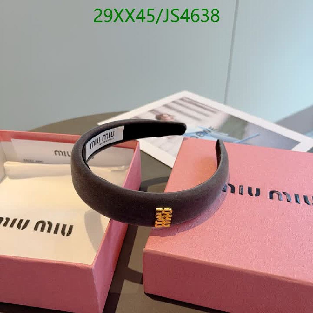 MIU MIU-Headband Code: JS4638 $: 29USD