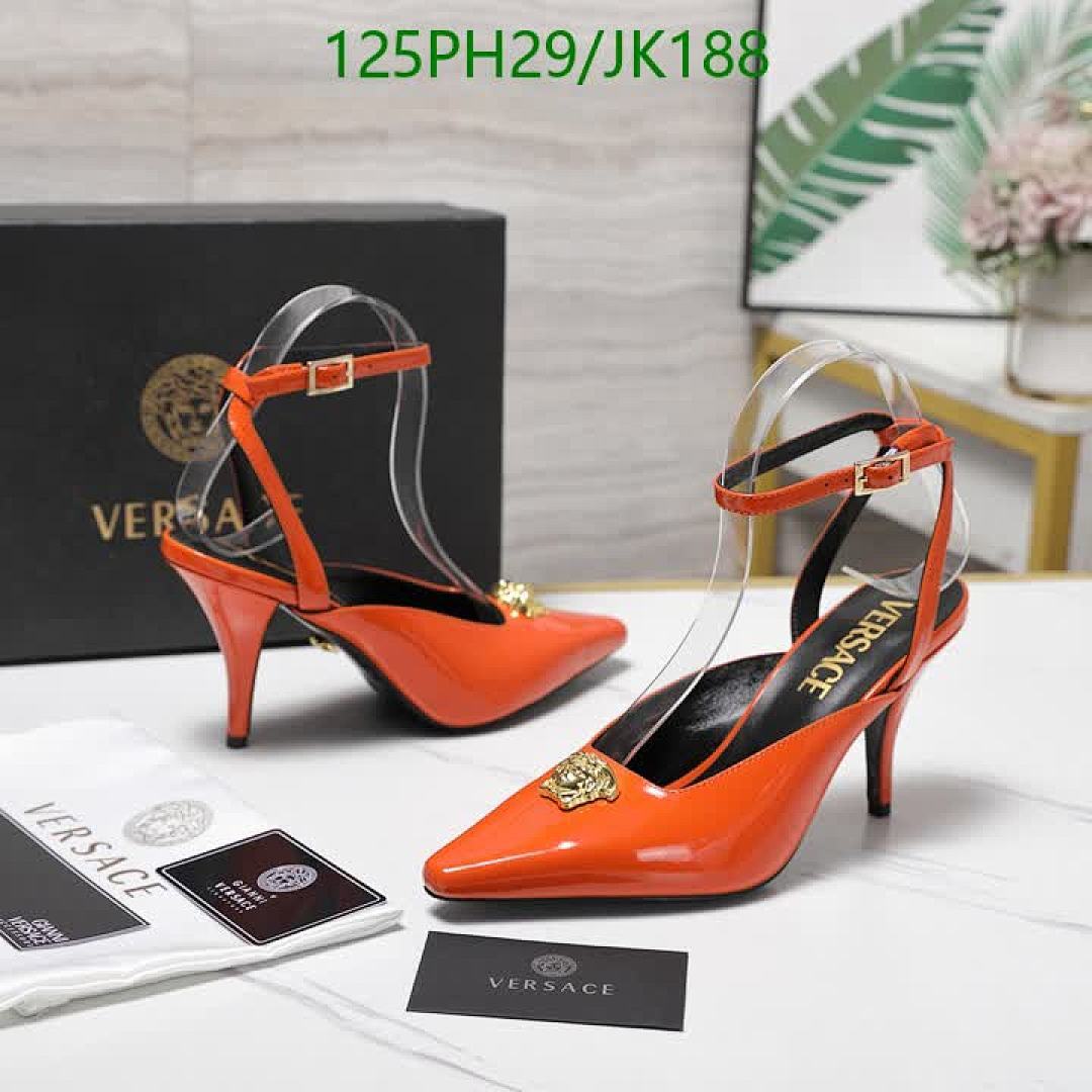 Versace-Women Shoes Code: JK188 $: 125USD