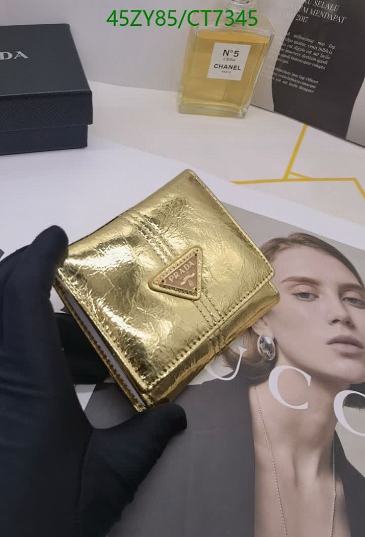 Prada-Wallet-4A Quality Code: CT7345 $: 45USD