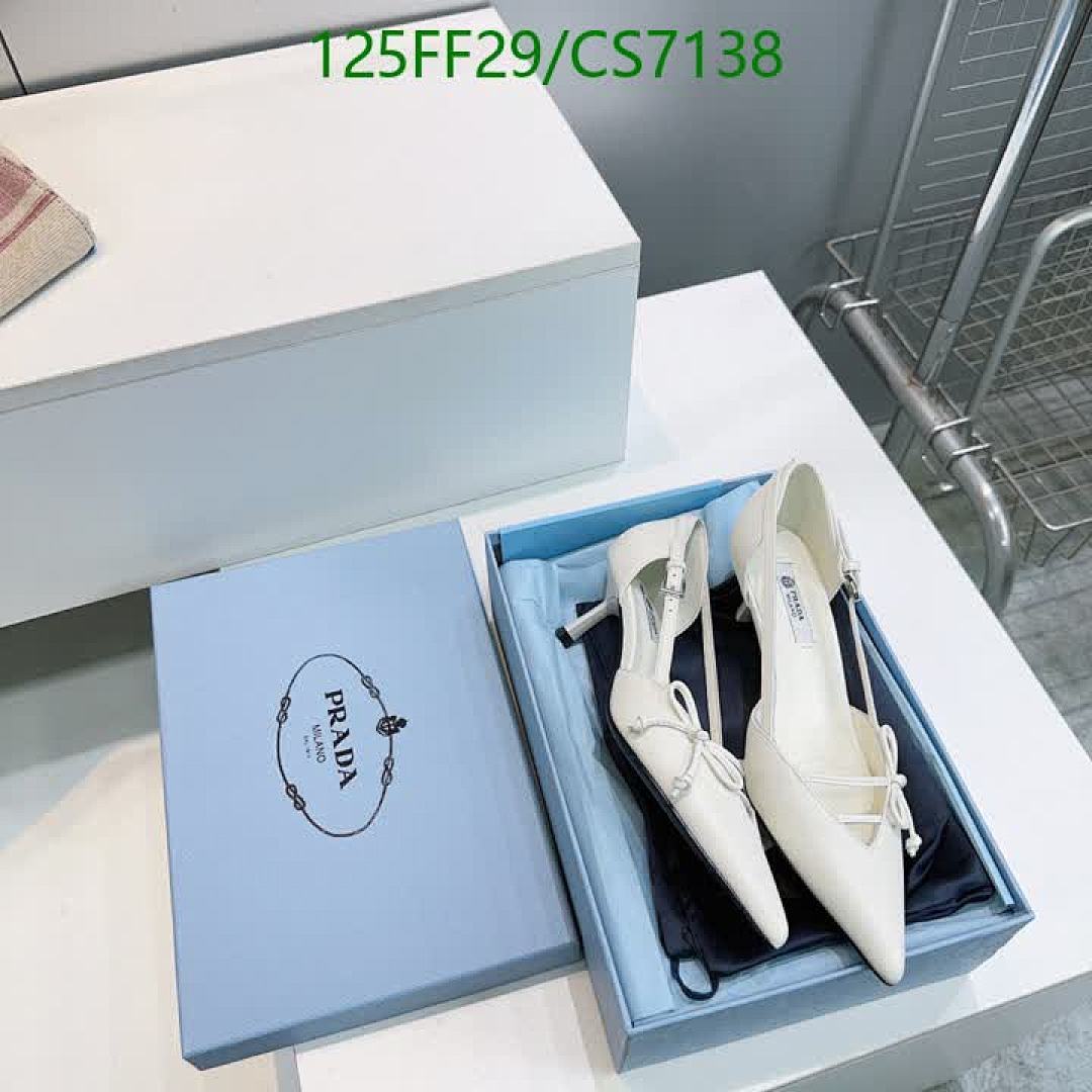 Prada-Women Shoes Code: CS7138 $: 125USD