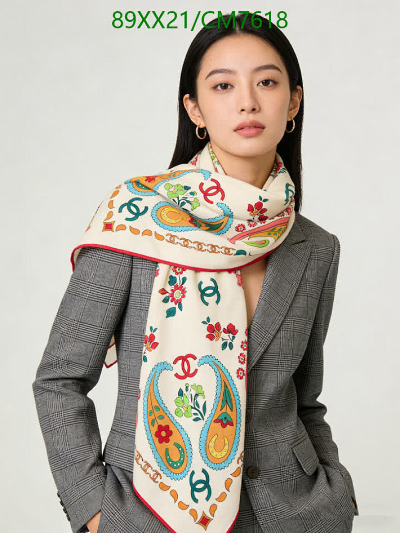 Chanel-Scarf Code: CM7618 $: 89USD