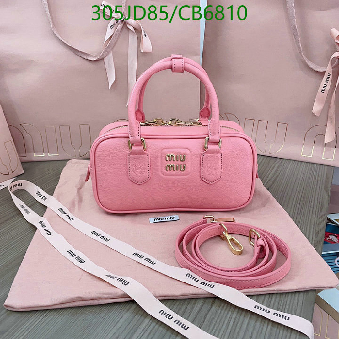 Miu Miu-Bag-Mirror Quality Code: CB6810 $: 305USD