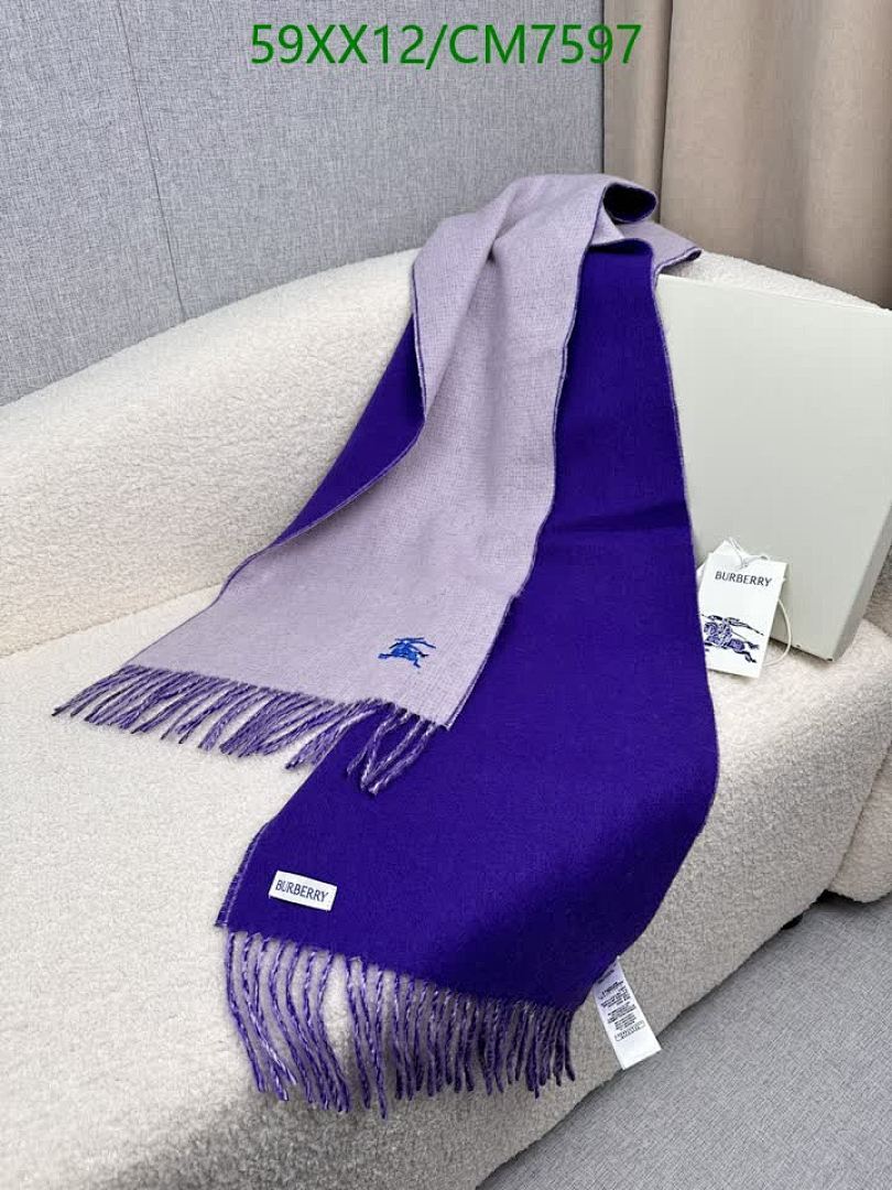 Burberry-Scarf Code: CM7597 $: 59USD