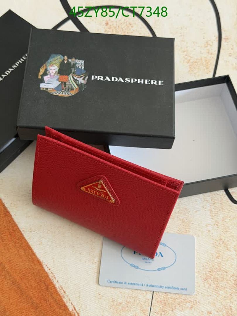 Prada-Wallet-4A Quality Code: CT7348 $: 45USD