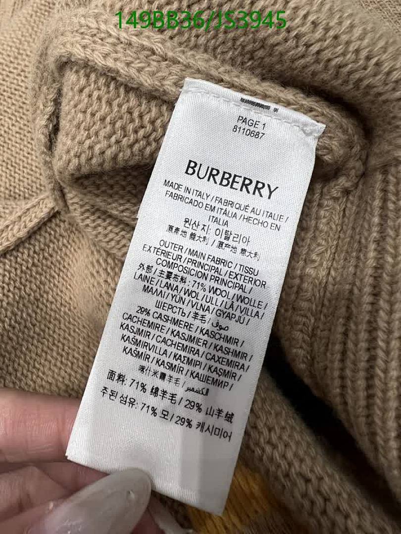 Burberry-Clothing Code: JS3945 $: 149USD