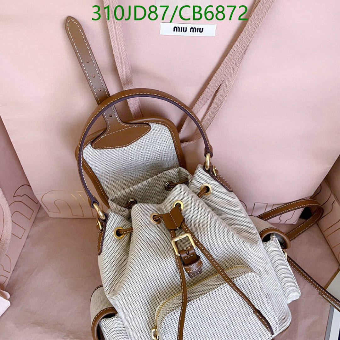 Miu Miu-Bag-Mirror Quality Code: CB6872 $: 310USD