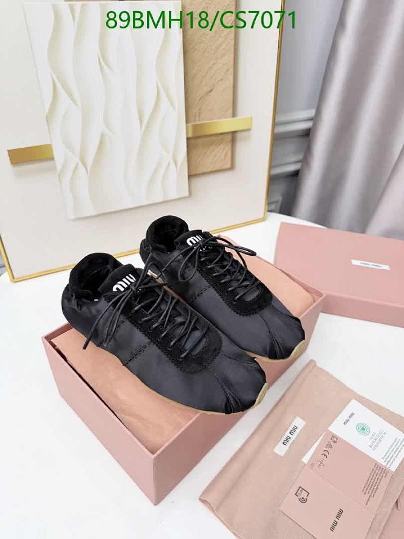 Miu Miu-Women Shoes Code: CS7071 $: 89USD