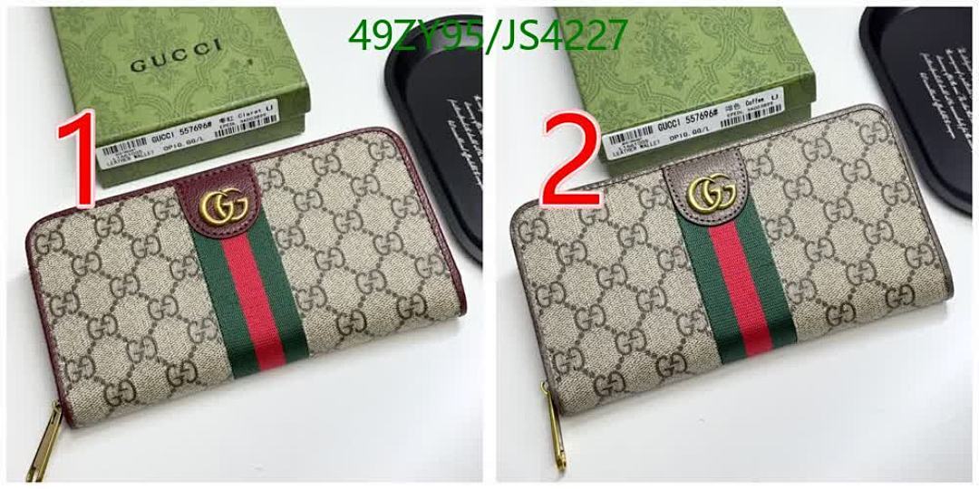 Gucci-Wallet-4A Quality Code: JS4227 $: 49USD