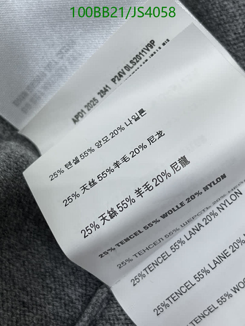 MIUMIU-Clothing Code: JS4058 $: 100USD