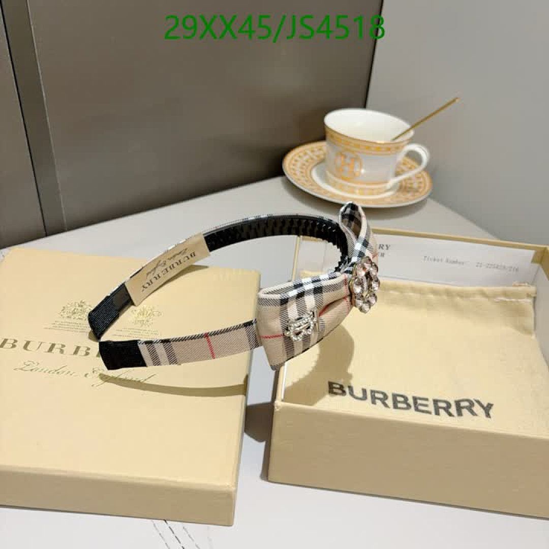 Burberry-Headband Code: JS4518 $: 29USD