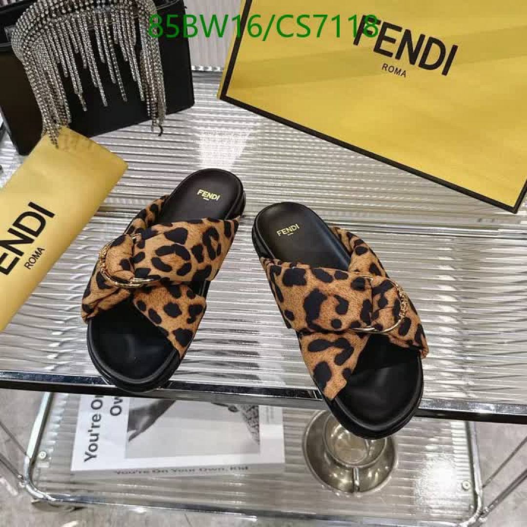 Fendi-Women Shoes Code: CS7118 $: 85USD
