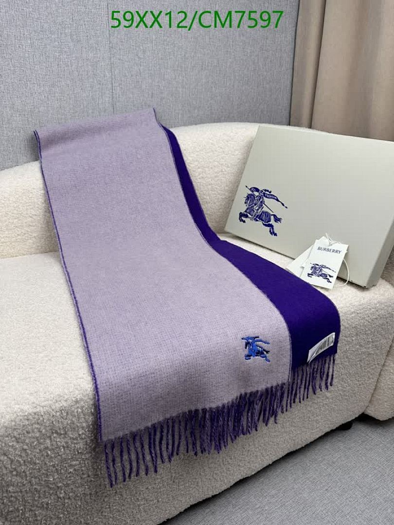 Burberry-Scarf Code: CM7597 $: 59USD
