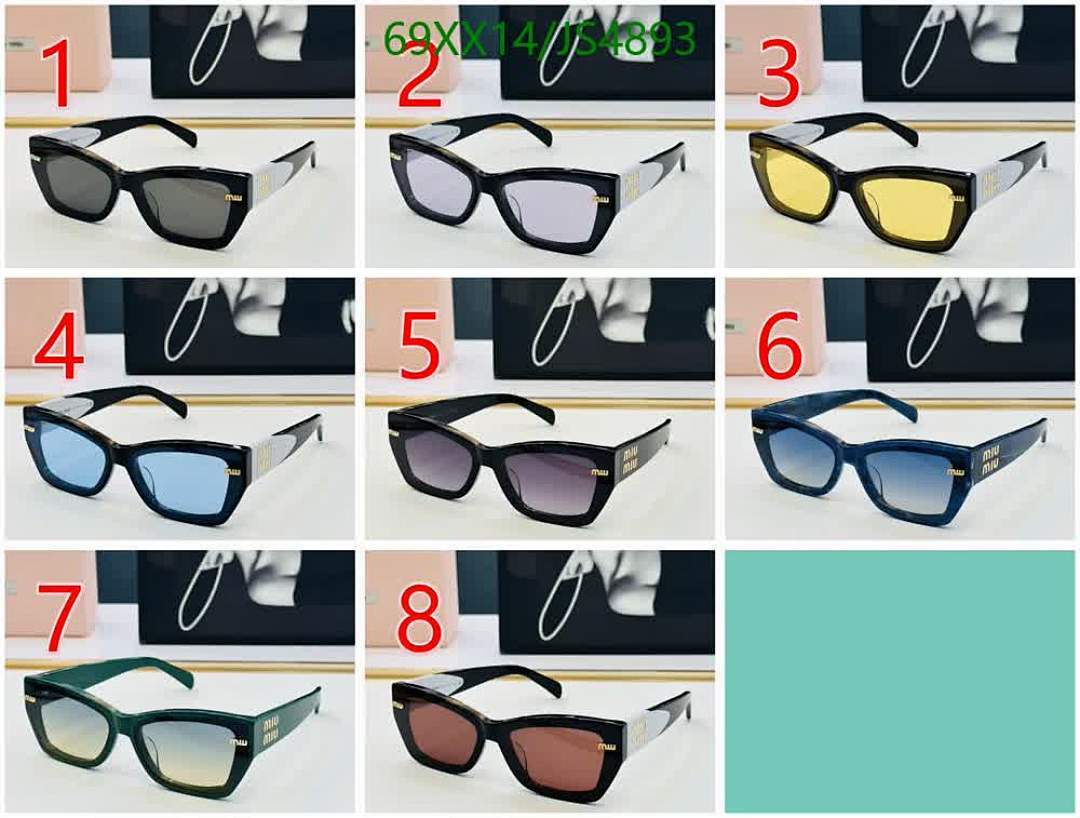 Miu Miu-Glasses Code: JS4893 $: 69USD