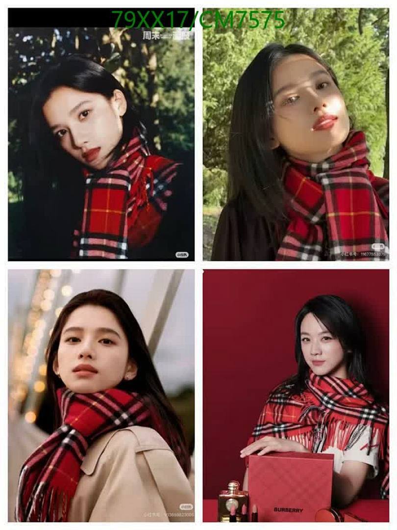 Burberry-Scarf Code: CM7575 $: 79USD