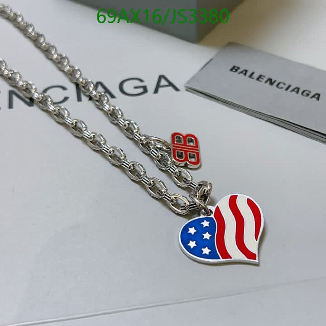 Balenciaga-Jewelry Code: JS3380 $: 69USD