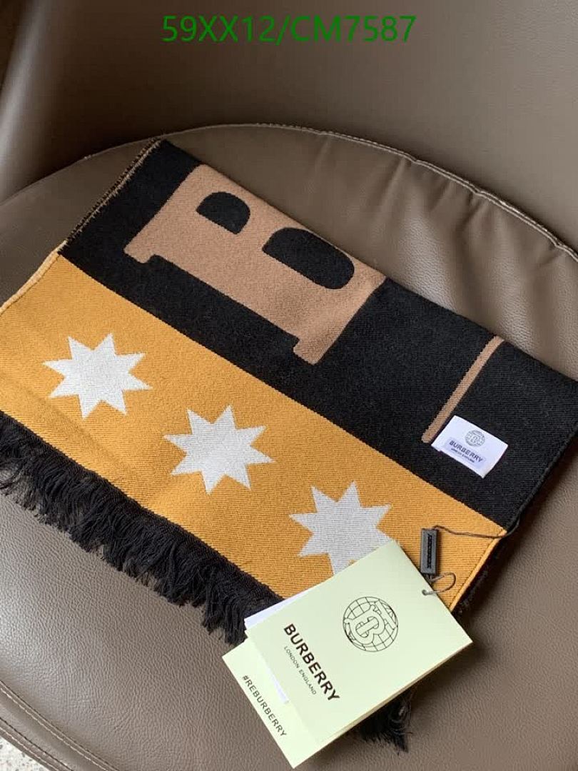 Burberry-Scarf Code: CM7587 $: 59USD