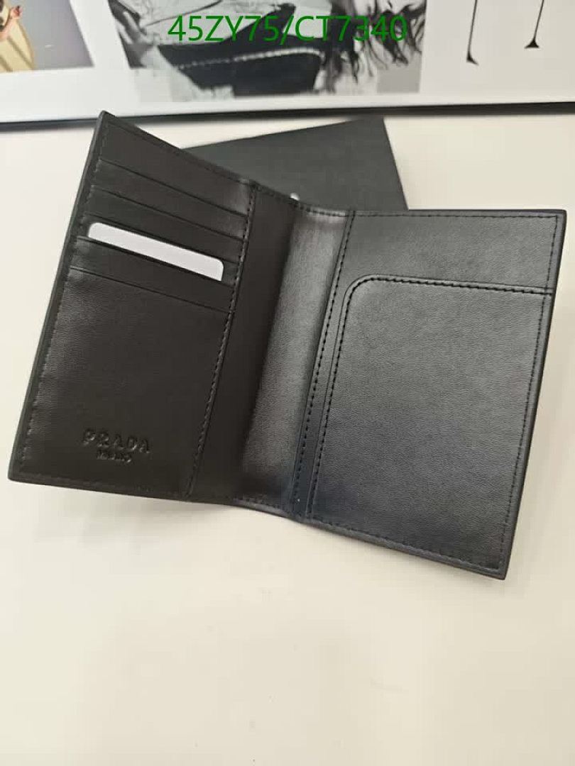 Prada-Wallet-4A Quality Code: CT7340 $: 45USD