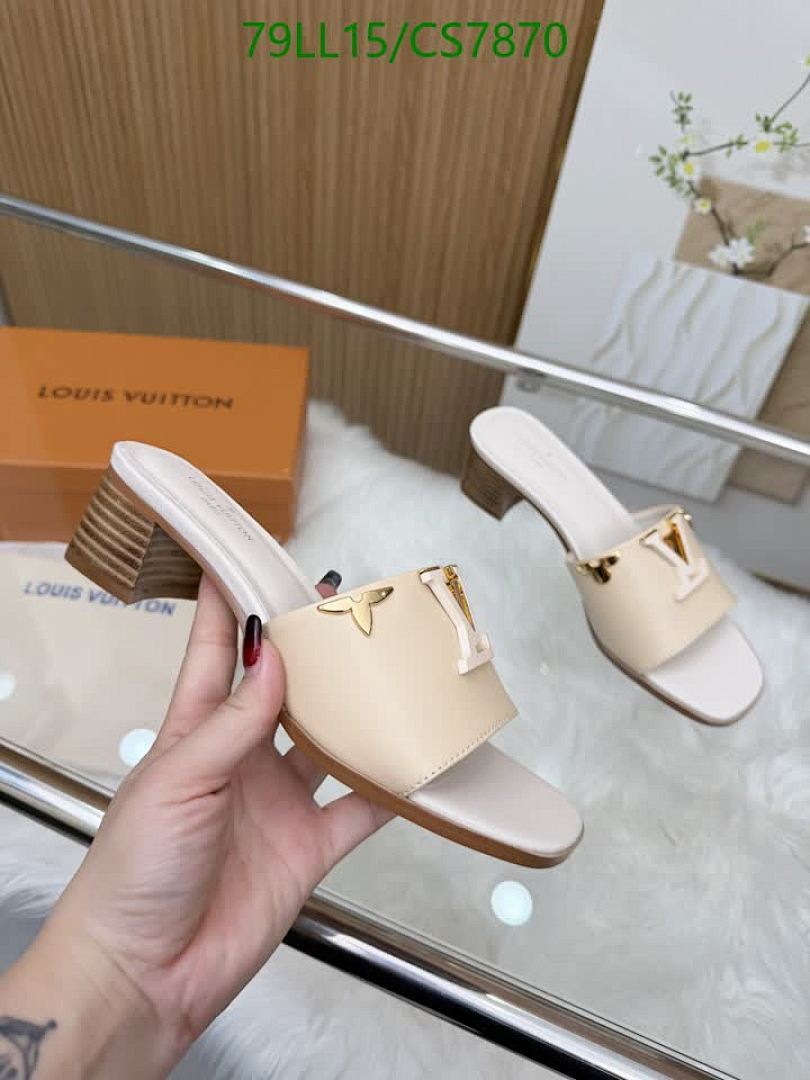LV-Women Shoes Code: CS7870 $: 79USD