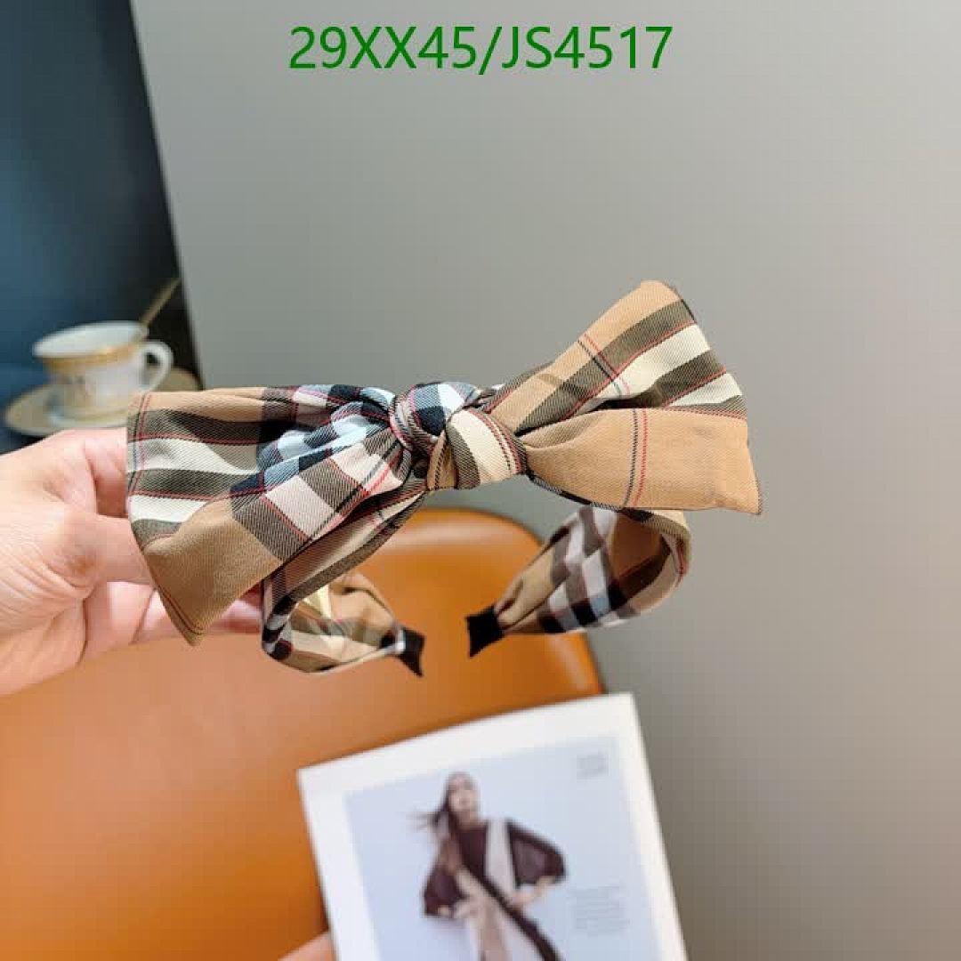 Burberry-Headband Code: JS4517 $: 29USD