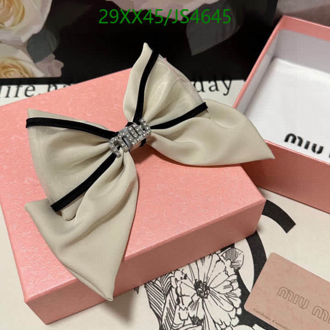 MIU MIU-Headband Code: JS4645 $: 29USD