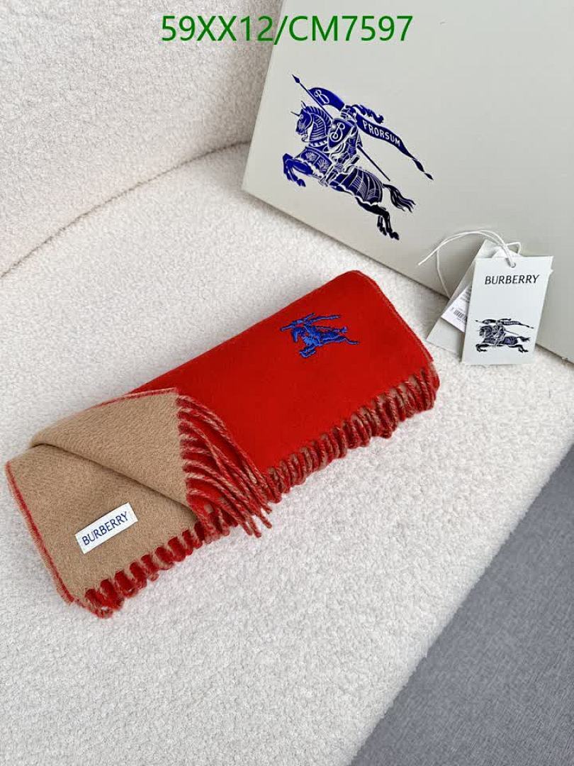 Burberry-Scarf Code: CM7597 $: 59USD