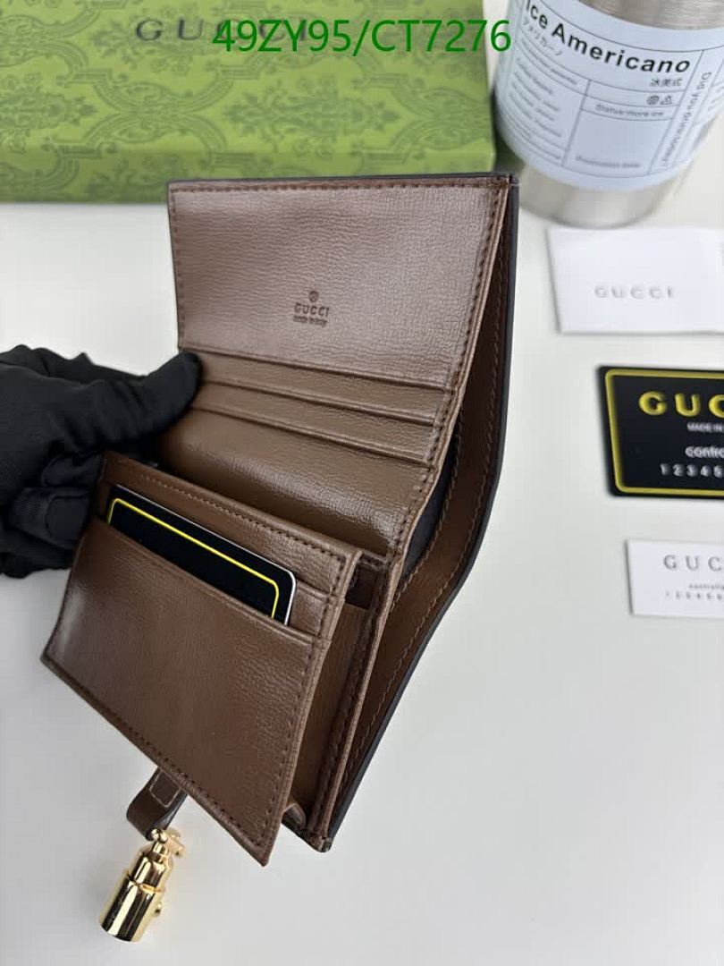 Gucci-Wallet-4A Quality Code: CT7276 $: 49USD