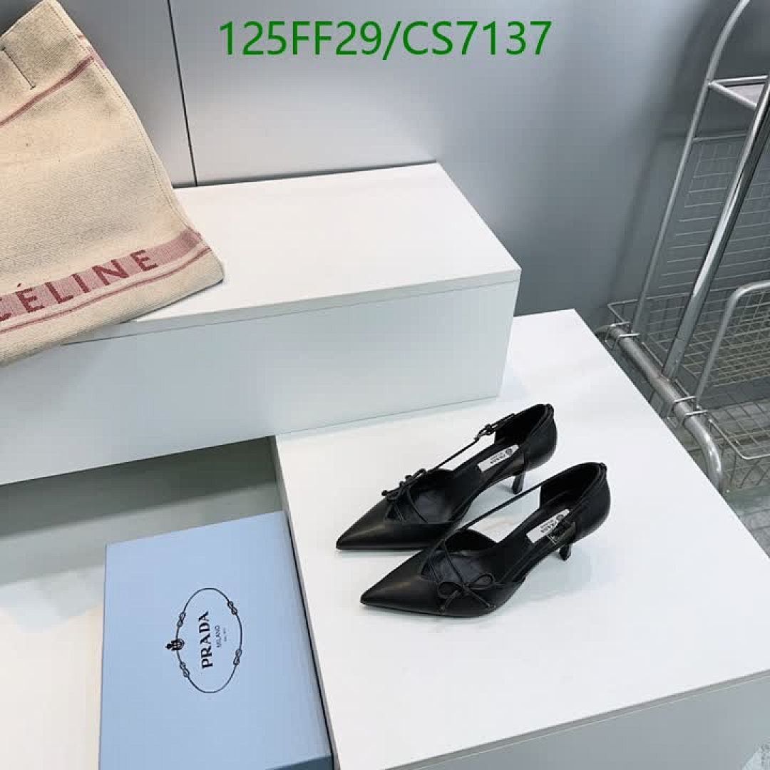 Prada-Women Shoes Code: CS7137 $: 125USD