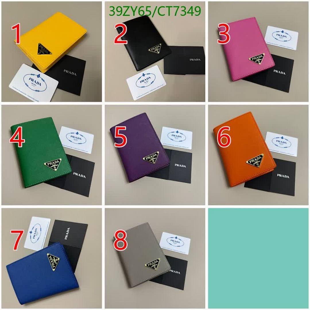 Prada-Wallet-4A Quality Code: CT7349 $: 39USD