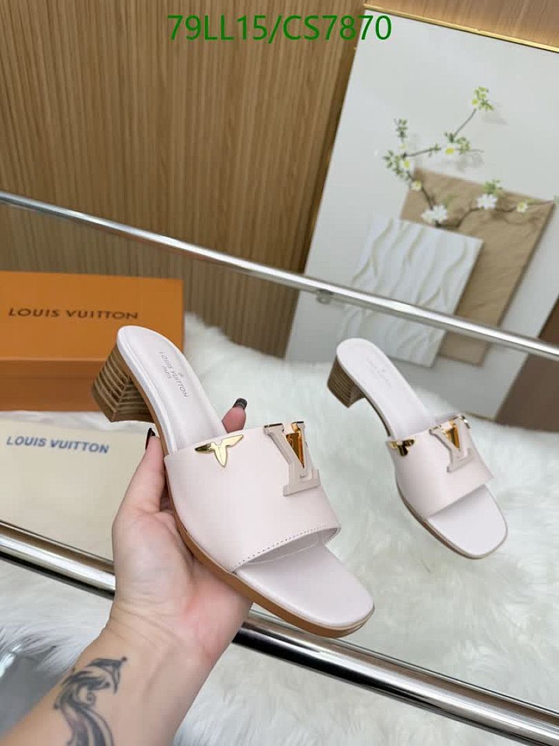 LV-Women Shoes Code: CS7870 $: 79USD