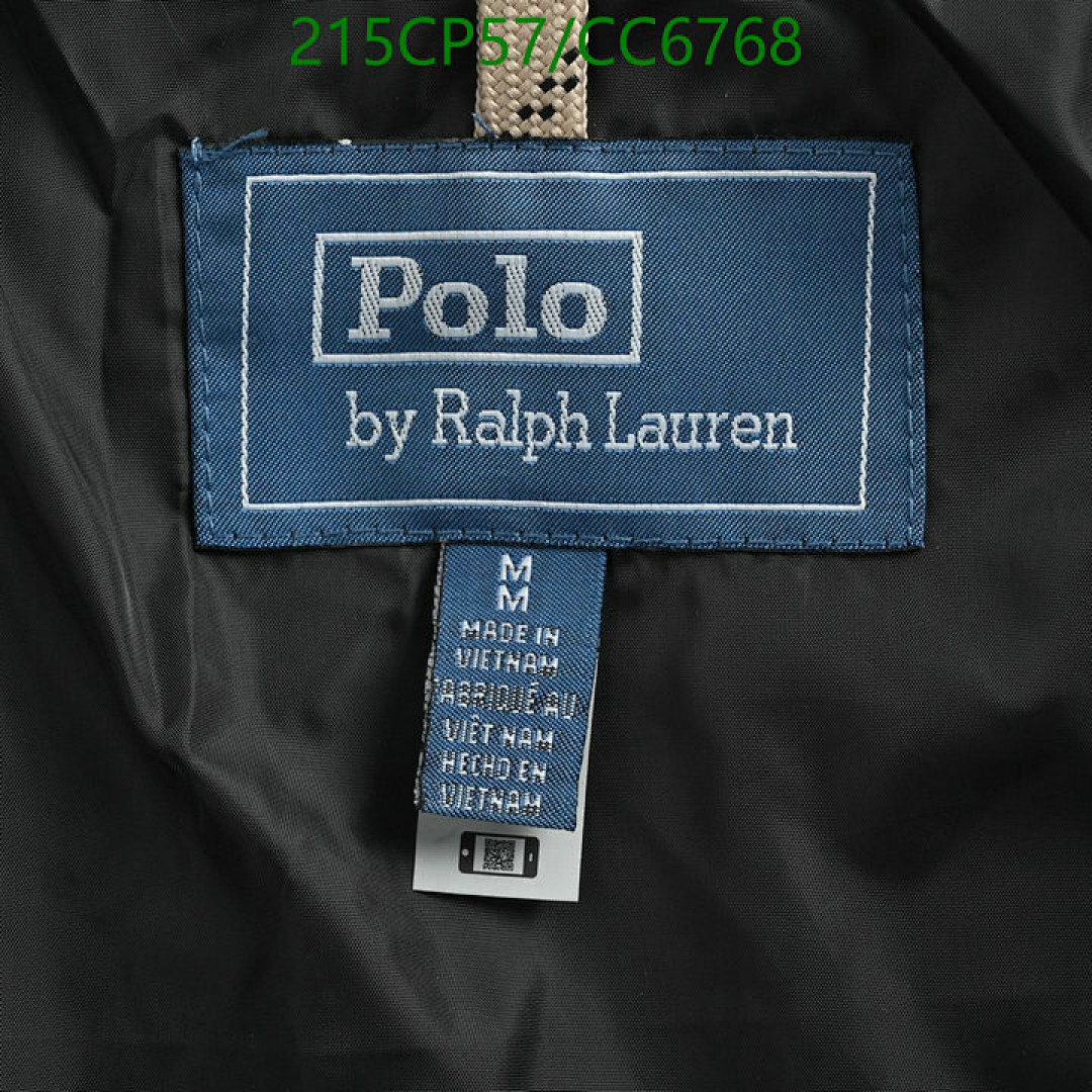 Ralph Lauren-Down jacket Men Code: CC6768 $: 215USD