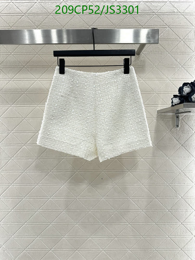 Chanel-Clothing Code: JS3301 $: 209USD