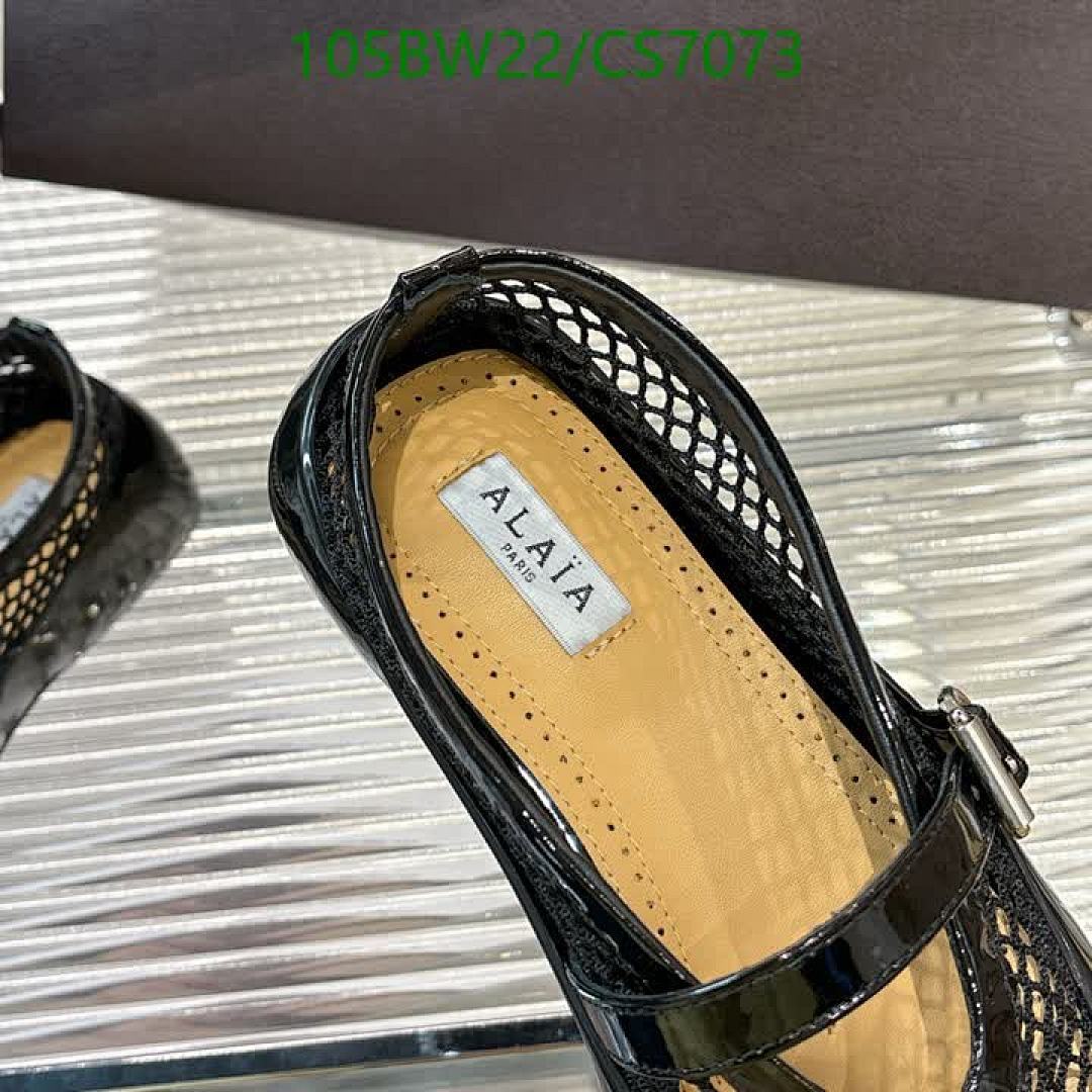 ALAIA-Women Shoes Code: CS7073 $: 105USD