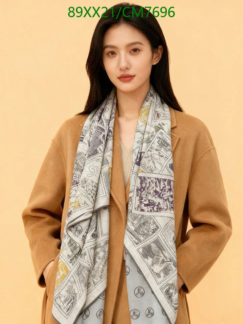 Hermes-Scarf Code: CM7696 $: 89USD