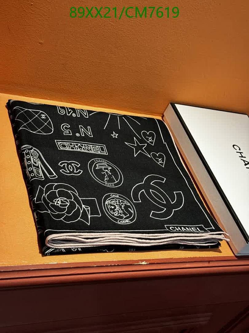 Chanel-Scarf Code: CM7619 $: 89USD