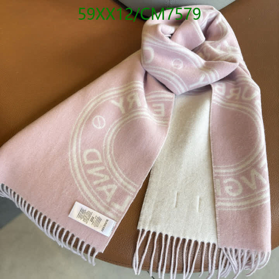 Burberry-Scarf Code: CM7579 $: 59USD