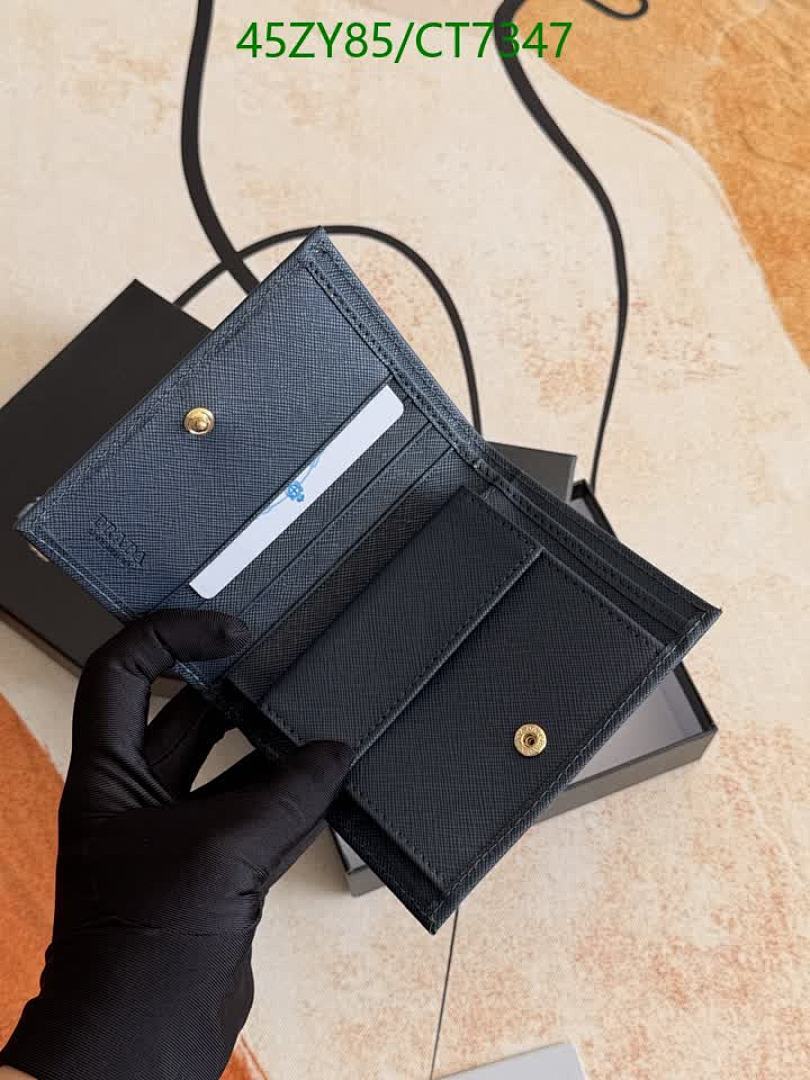 Prada-Wallet-4A Quality Code: CT7347 $: 45USD