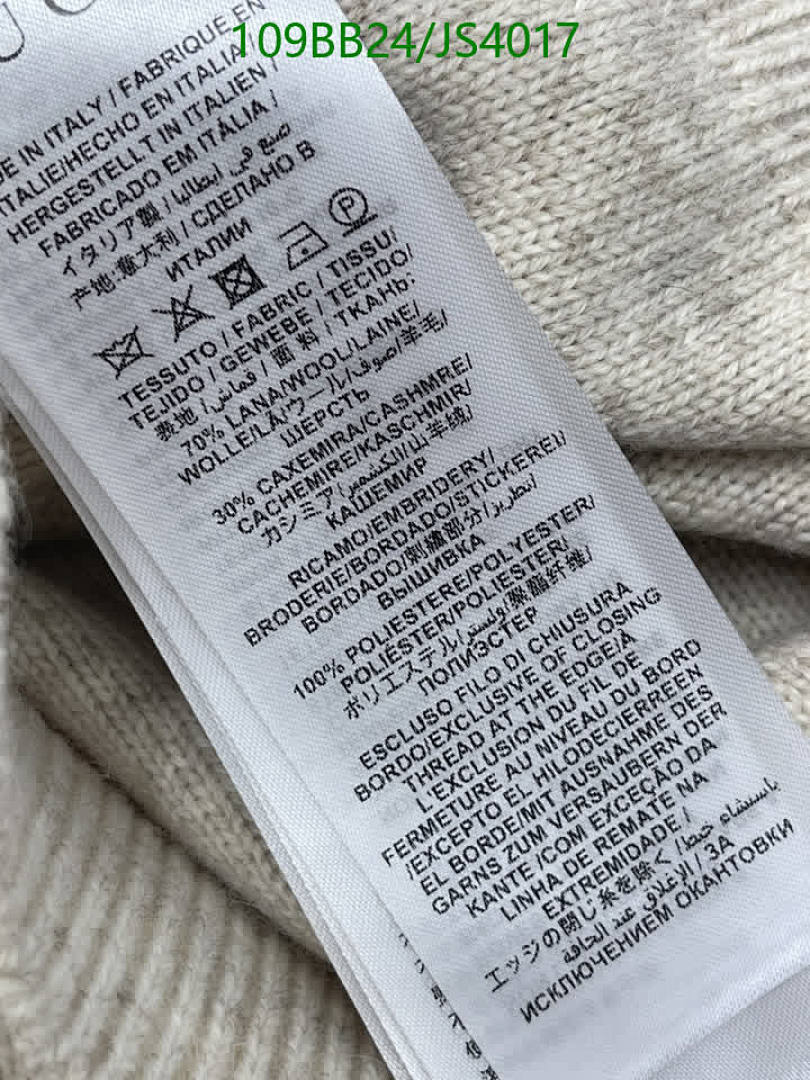 Gucci-Clothing Code: JS4017 $: 109USD