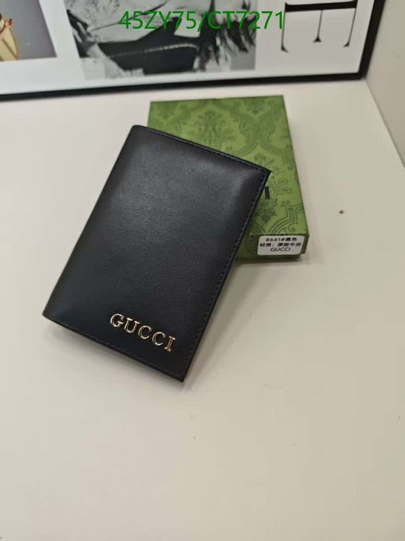 Gucci-Wallet-4A Quality Code: CT7271 $: 45USD