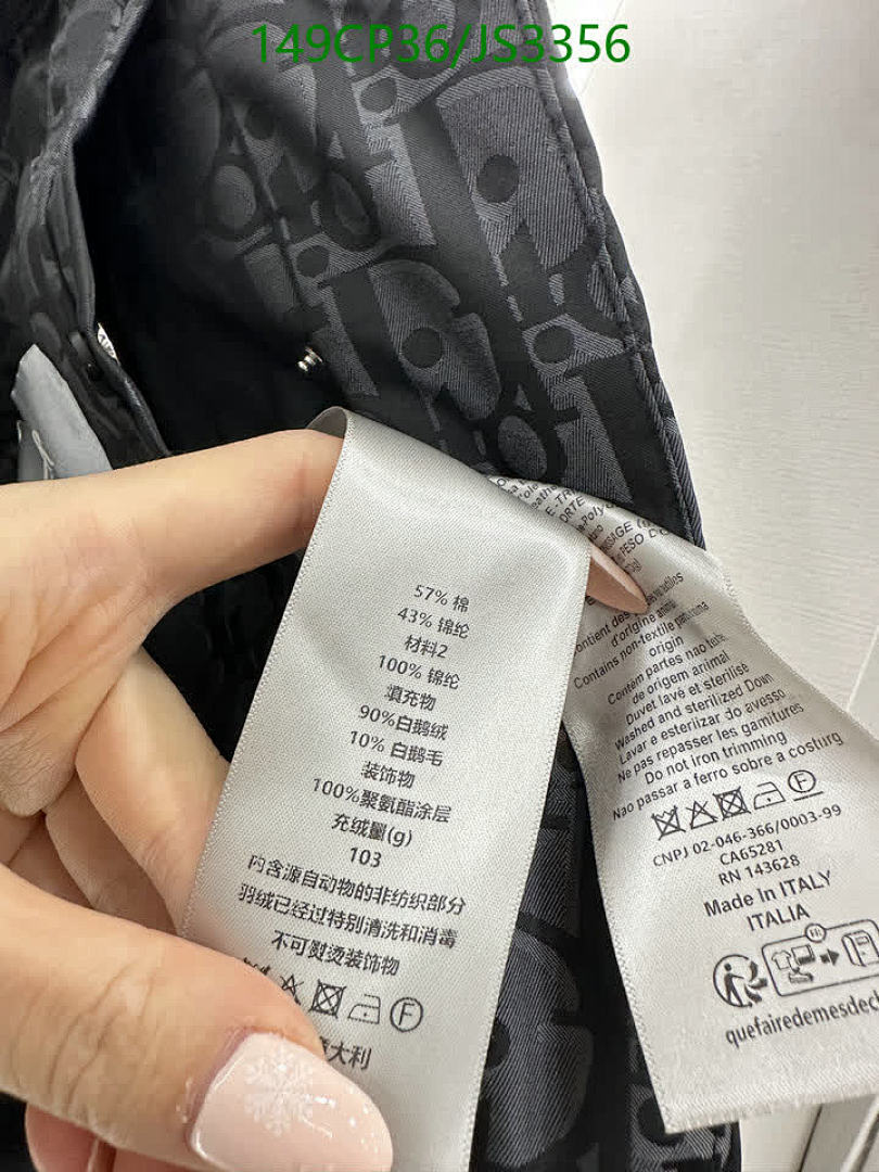 Dior-Down jacket Women Code: JS3356 $: 149USD