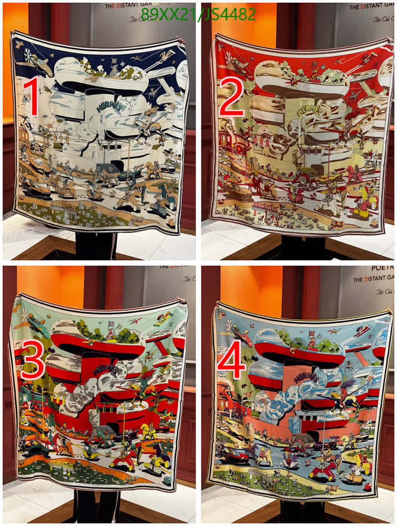 Hermes-Scarf Code: JS4482 $: 89USD